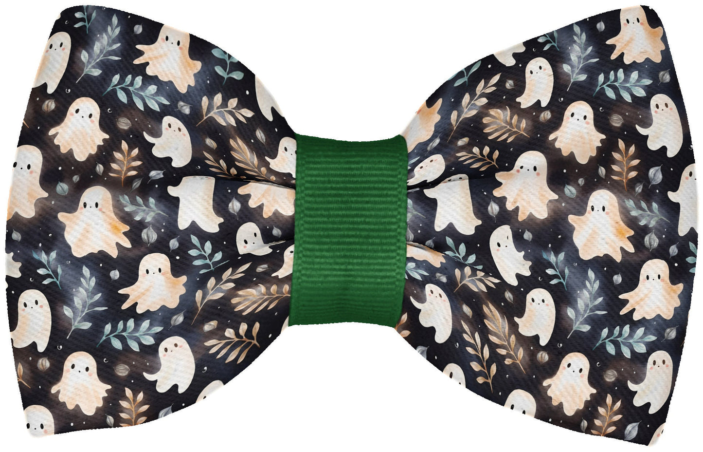 Whimsical Ghost Bow Tie • Halloween Bow Tie for Boys and Men • Boy Bow Tie • Men's Bow Tie • Handmade