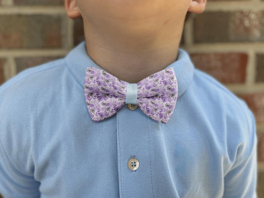 Dreamy American Dandelion Bow Tie • Patriotic Bow Tie • Military Child Month Bow Tie • Boy Bow Tie • Men's Bow Tie • Handmade
