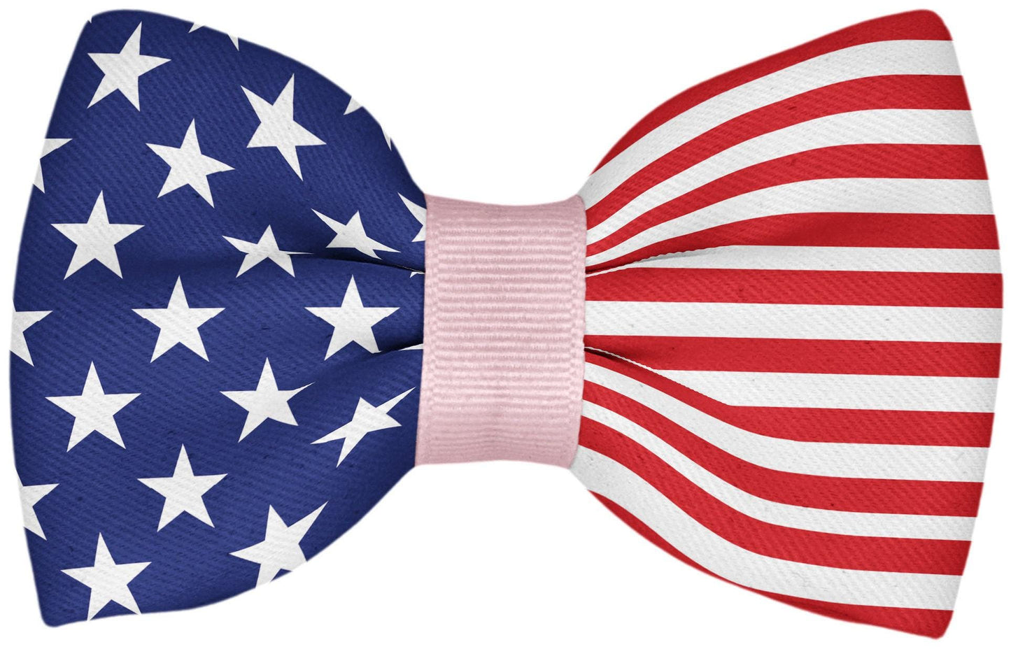 American Flag Bow Tie for Boys and Men • Patriotic, Adjustable, Handmade Puffy Design • Boy Bow Tie • Men's Bow Tie • Handmade